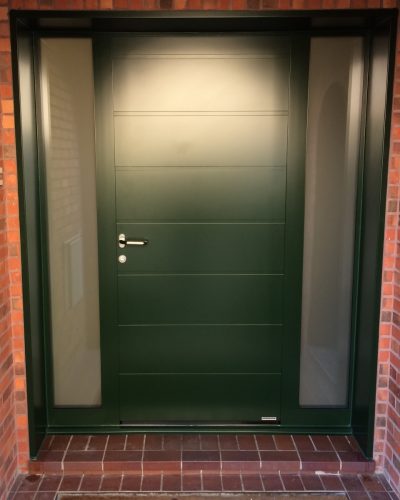 Porte d'entrée aluminium hormann thermosafe cr3